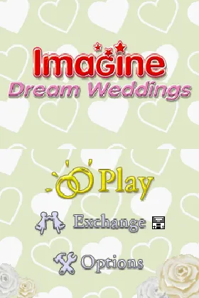 Imagine - Dream Weddings (Europe) (En,Fr,De,Es,It,Nl,Pt,Sv,No,Da) screen shot title